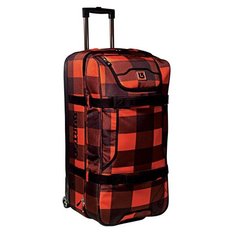 burton wheelie double deck bag.